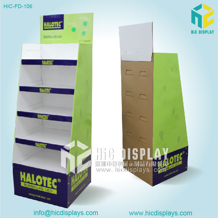 LED产品纸展示架