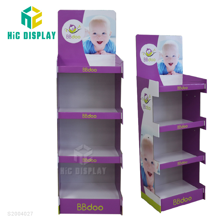 婴儿用品纸展架